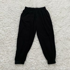 Black sweatpants